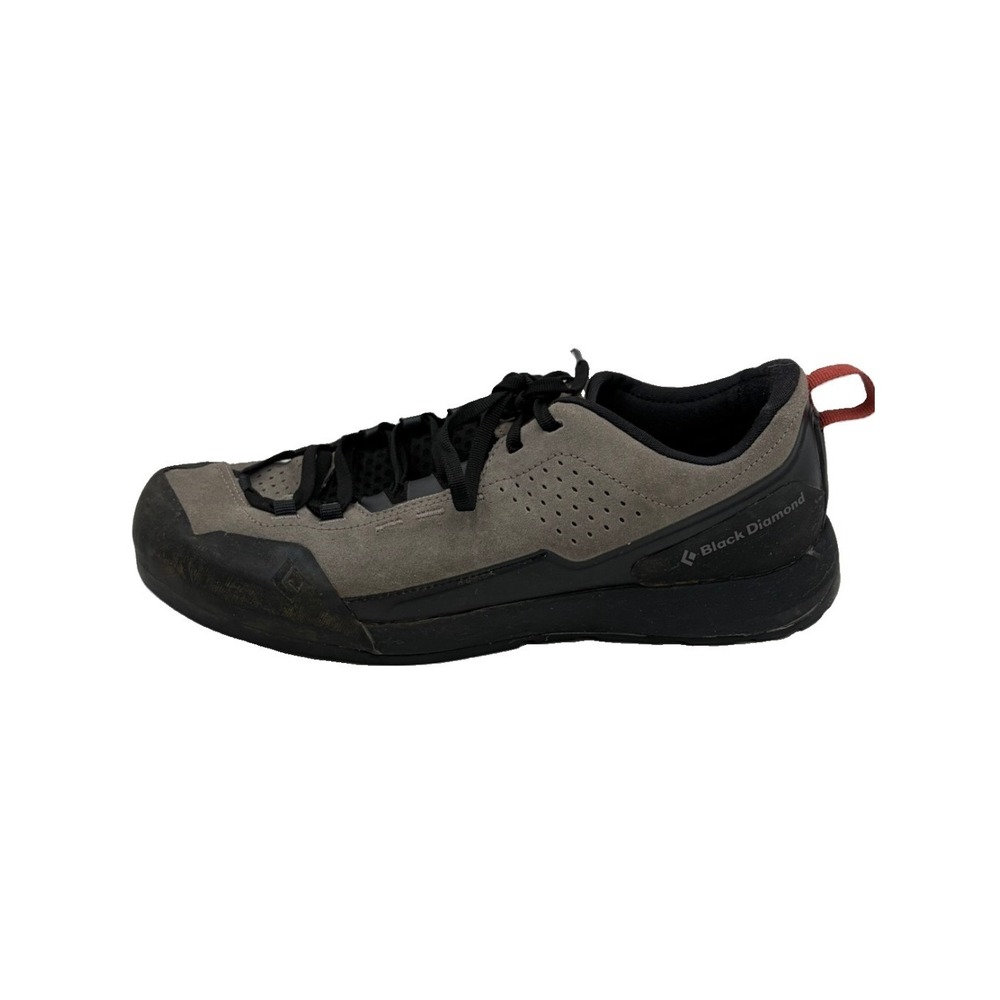Black Diamond Technician Approach Shoes Men 11 Gray Suede Climbing Hiking Trail